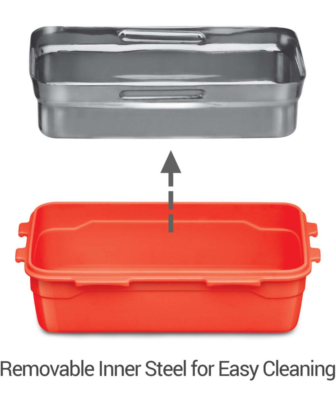 Milton Mini Stainless Steel Tifin Box (650ml) Yellow - Image 3