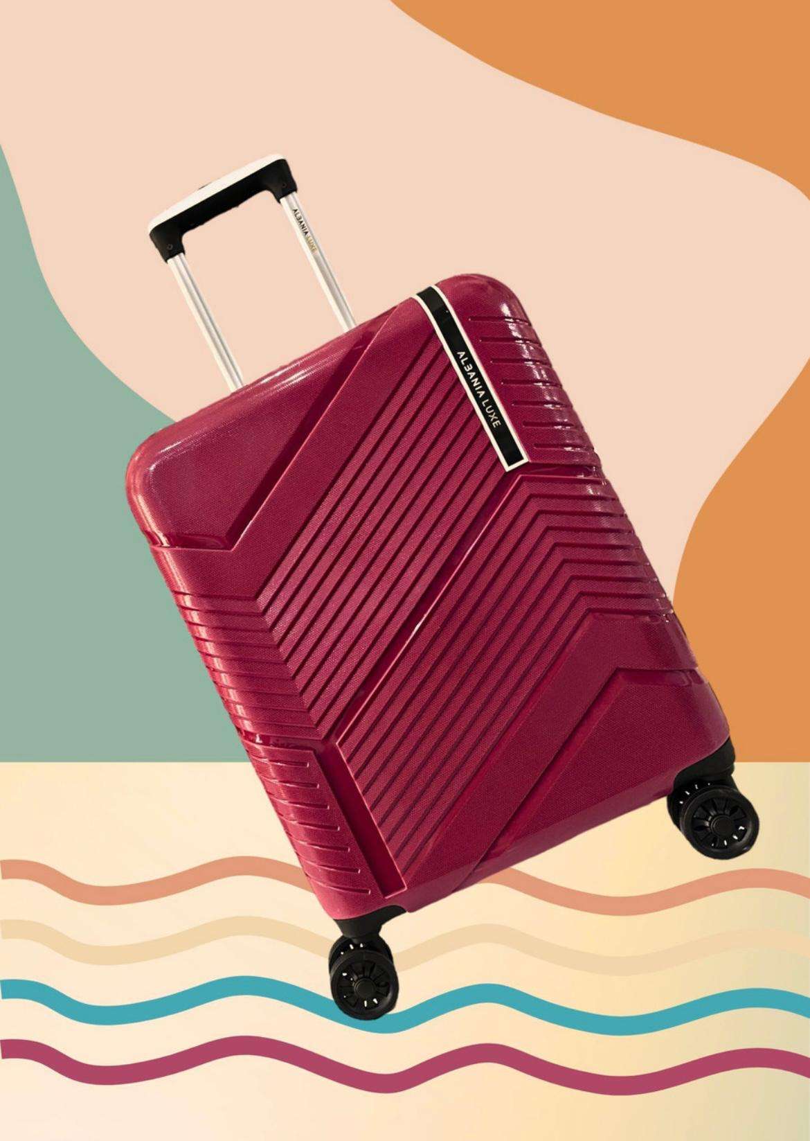 Allwyn polycarbonate Luggage Trolly Bag